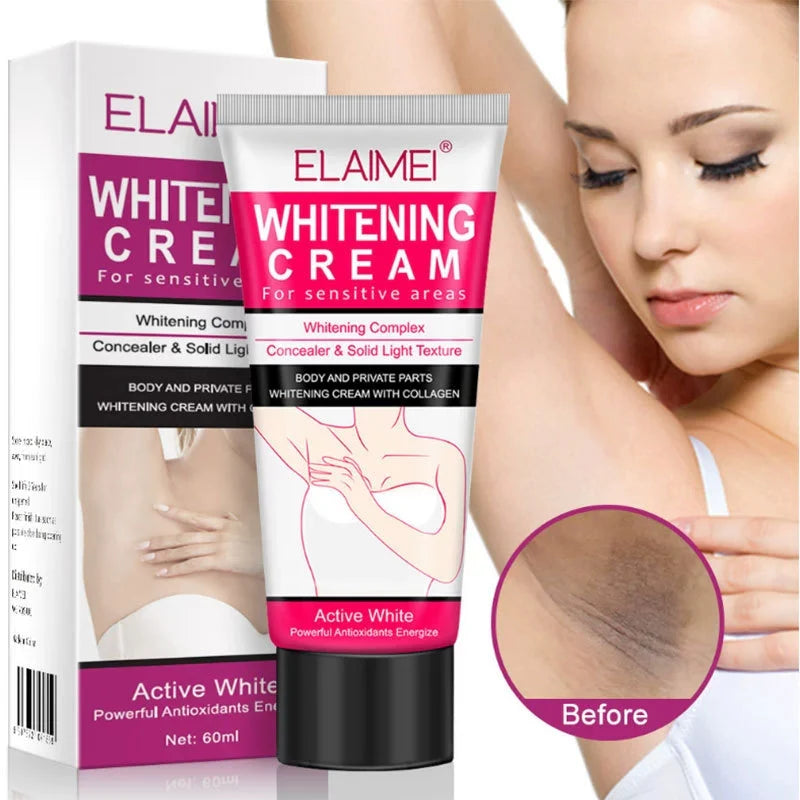 🌸 CREMA ACLARANTE PARA ZONAS ÍNTIMAS