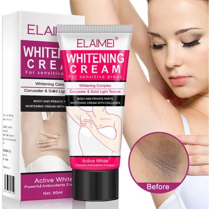 🌸 CREMA ACLARANTE PARA ZONAS ÍNTIMAS